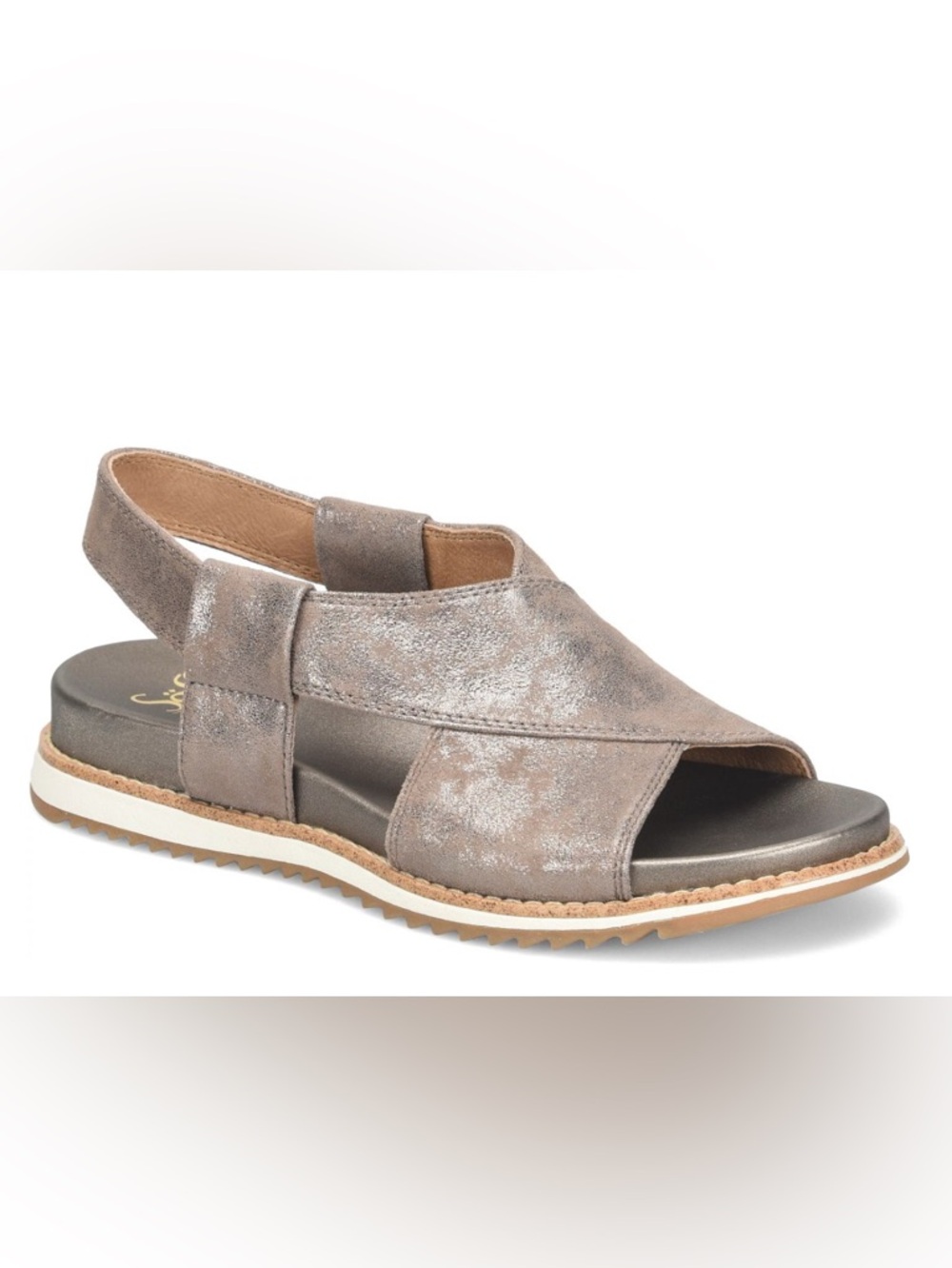 Sofft - Women's Forri Sandal, Smoke Grey - SZ 8